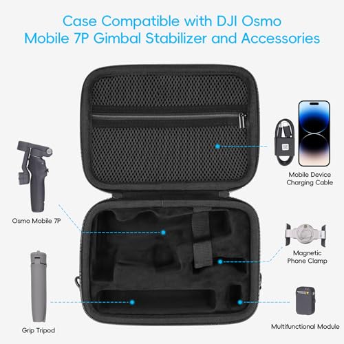DJI OM 5 スマホ用ジンバル ケース付き Storage Bag For DJI OM 5 Portable Carrying Box Case Handbag for
