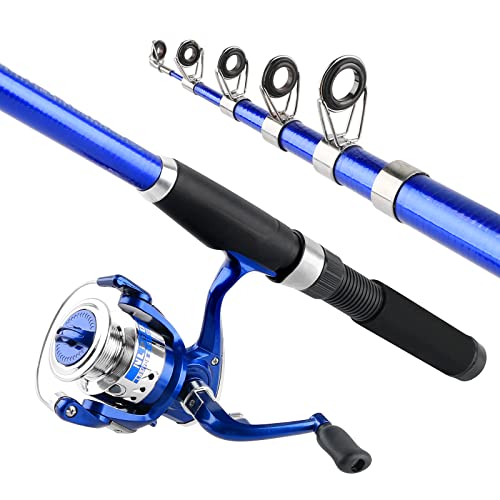 釣りセット 2本 2.1M 釣り竿セット 初心者 ロッド リールセット フィッシング 海釣りセット コンパクトロッド 投げ釣り 入門セット スピニングリール 携帯便利 ルアーセット付き 収納バッグ付き