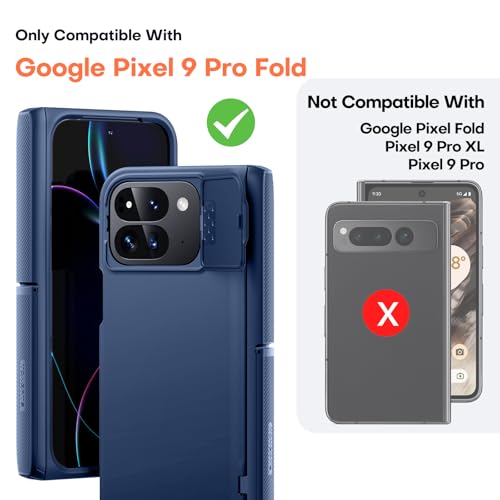 Pixel9 Pro Fold_MagSafe対応スマホケース（ヒンジ保護付き） Amazon.co.jp: Google Pixel 9 Pro Fold 用 ケース MagSafe対応