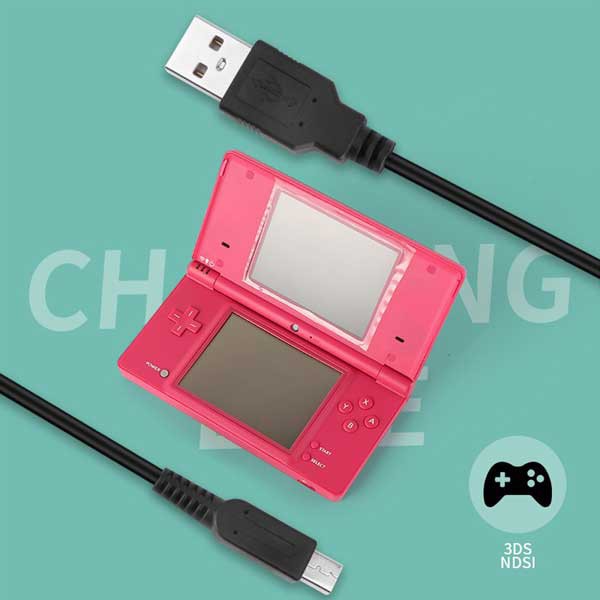 半額】 任天堂 3DS USB充電器 充電ケーブル 急速充電 高耐久 断線防止 1.2m
