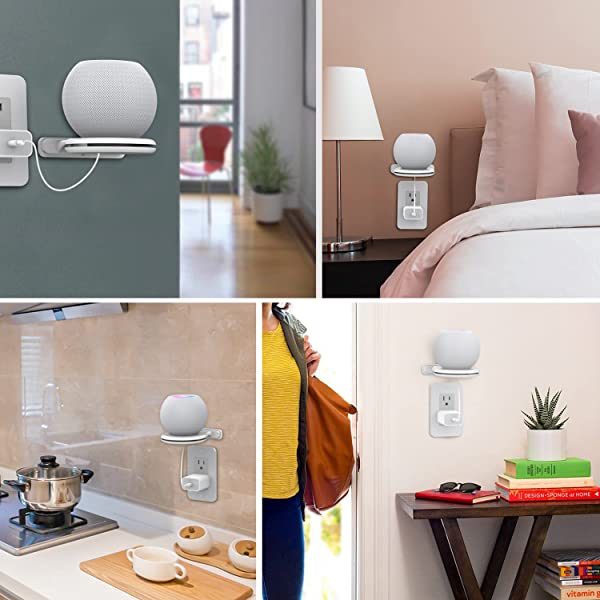 壁掛け HomePod mini ホルダー 配線収納 HomePod mini 壁掛け HomePod mini ホルダー 配線収納 HomePod mini
