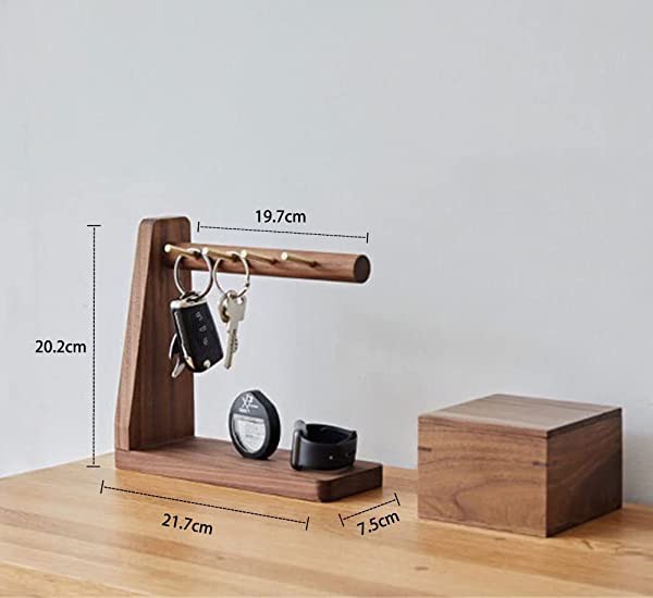 最終値下木製鍵スタンド 胡桃の木 テレビ台