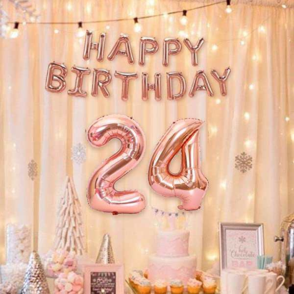 24歳 数字誕生日風船 飾り 80CM「24」数字バルーン 組み合わせ 24歳 数字誕生日風船 飾り 80CM「24」数字バルーン 組み合わせ