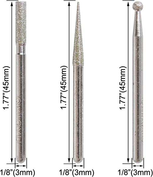 ミニルータービット リューター ビット 研磨ビット 超硬ドリルビット 研磨工具 3mm軸 超硬バー ダイヤモンドビット ペンルーター用ダイヤの通販はau  PAY マーケット - nogistic | au PAY マーケット－通販サイト