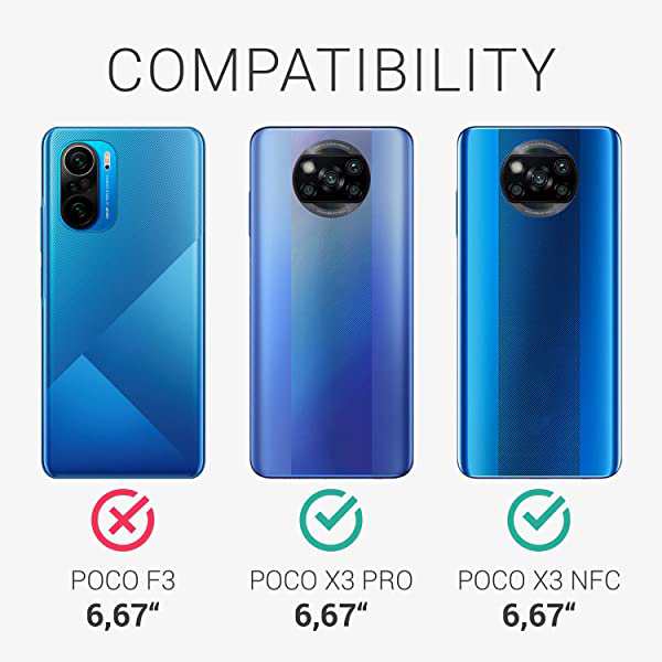 Xiaomi Poco X3 NFC/Poco X3 Pro 専用ケース 耐衝撃 TPUソフト ...