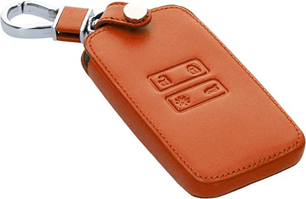 カーキー 保護カバー Renault 4-ボタン 車のキー Smart Key (Keyless ...