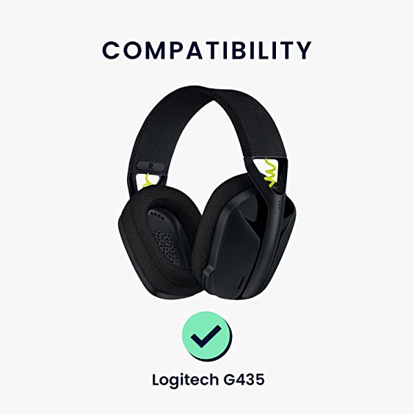 2個セット イヤーパッド Logitech G435 ヘッドホン Puレザー イヤーパッドカバー 耳カバー 交換用 黒色 送料無料の通販はau Pay マーケット Kaga Lab Au Pay マーケット店