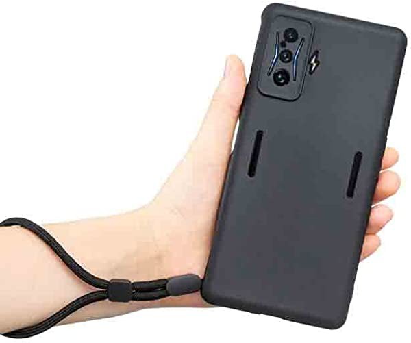 Xiaomi POCO F4 GT Redmi K50G専用 ケース マット ブラック 衝撃吸収