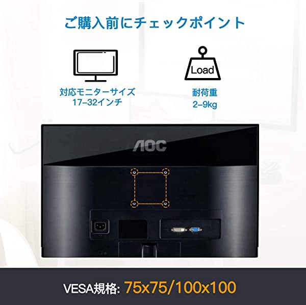 PC モニターアーム 2画面 液晶ディスプレイ アーム デュアル ガススプリング式 16-32インチ対応 耐荷重1-8kg グロメット式＆クランプ式