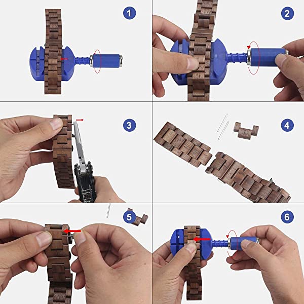 Samsung Galaxy Watch Active/Active 2 40/42/44mm 木製 ステンレススチール 腕時計バンド 木製 腕時計バンド 20mm クイックリリースストラップ 交換用ブレスレット リストバンド 20mm ステンレス