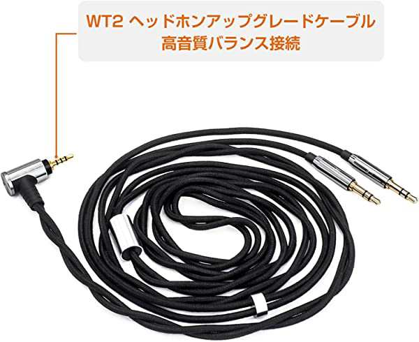 人気 2.5mm 4極 バランス接続 ヘッドフォン