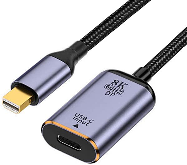 USB タイプ Cメス ディスプレイポート オス 変換 ケーブル 1.4 表示 ポート HD TV ケーブル 8K@60hz 4K@120hz タブレット型 ノートブック PC向け 送料無料の通販は