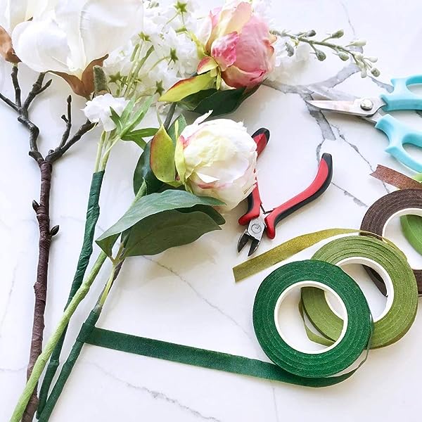 14点 フラワーギフト 花芸 飾り セット フラワー資材 フローラテープ