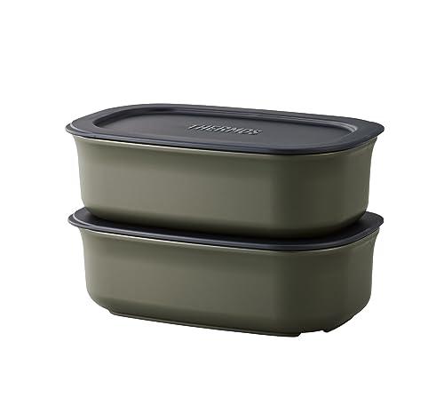 サーモス 真空断熱スープランチセット 800ml カーキ JEA-801 KKI_6