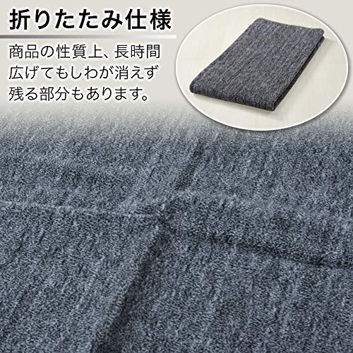 NBL ペット対応カーペット ブラック 江戸間 6畳 261×352cm 1134000490608_5