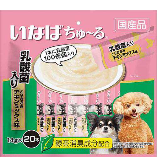 Sale いなば 犬用ちゅ る 乳酸菌入り とりささみチキンミックス味 14g 本 ちゅーる の通販はau Pay マーケット わんにゃんstyle Au Pay マーケット店