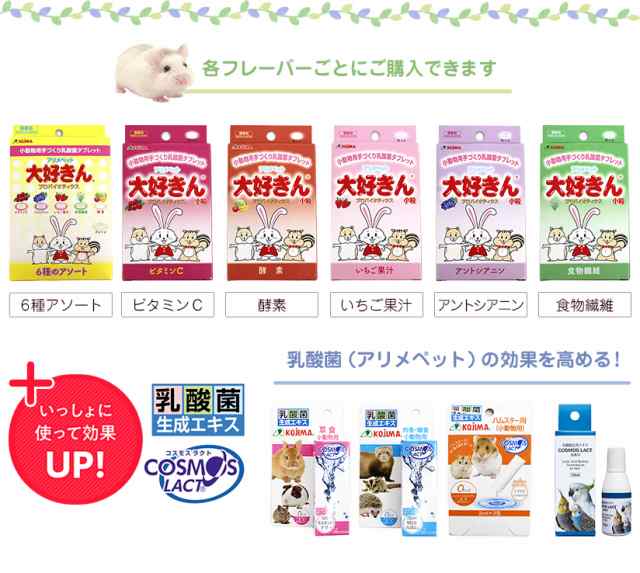 SALE】アリメペット 大好きん 小動物用 アソート 50gの通販はau PAY マーケット わんにゃんstyle au PAY マーケット店  au PAY マーケット－通販サイト