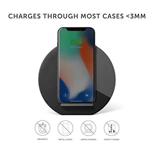 NATIVE UNION DOCK Marquetry Wireless Charger 10W イタリア製