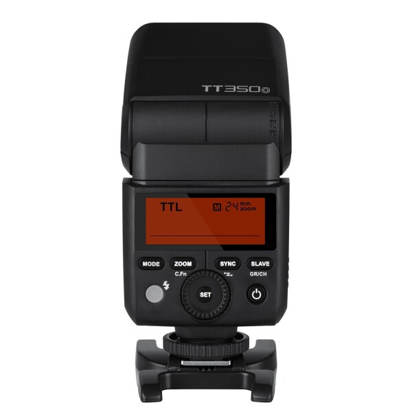 Godox TT350O ミニカメラフラッシュ 2.4G無線伝送搭載 TTL LCDパネル 角度調整可能 ミニ 携帯便利 高速シンクロ Olympus/Panasonicカメラ