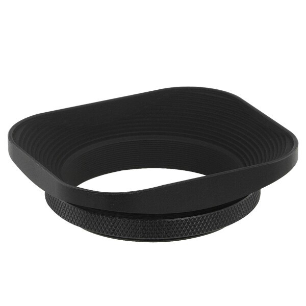 Haoge LH-E2T 49mm スクエアメタル ねじ込み式レンズフード Haoge LH-E2T 49mm スクエアメタル ねじ込み式レンズフード