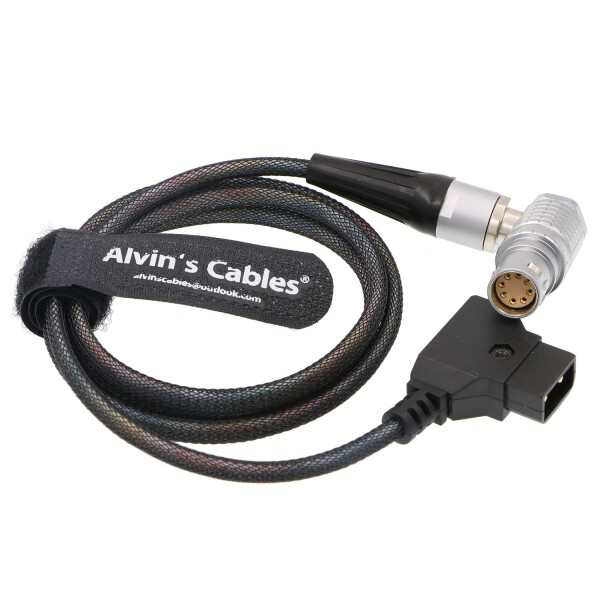 Alvin's Cables Arri Alexa Mini カメラ 超柔軟 電源 ケーブル 8 pin 直角 to D TAP