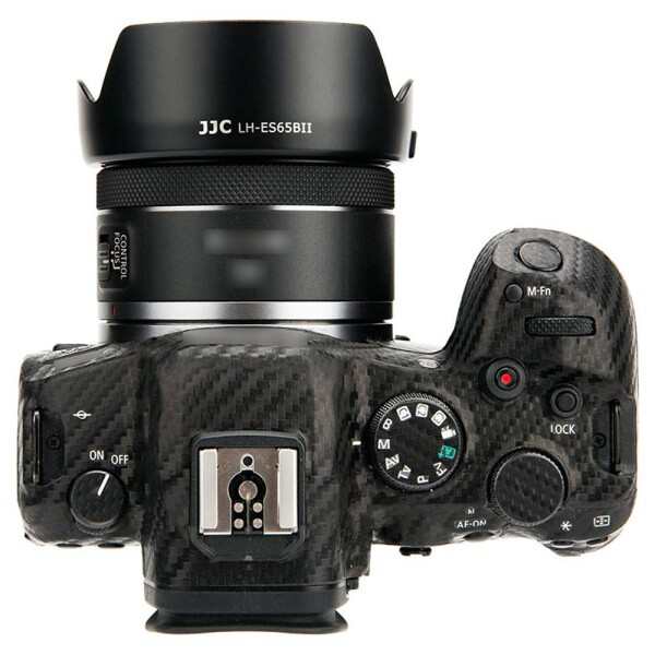 JJC ES-65B レンズフード 花形 Canon RF 50mm F1.8 STM レンズ 用 ES ...