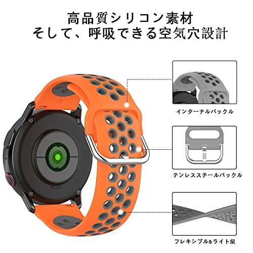 Geageaus) バンド サムスン Galaxy Watch Active/Active 2 40mm