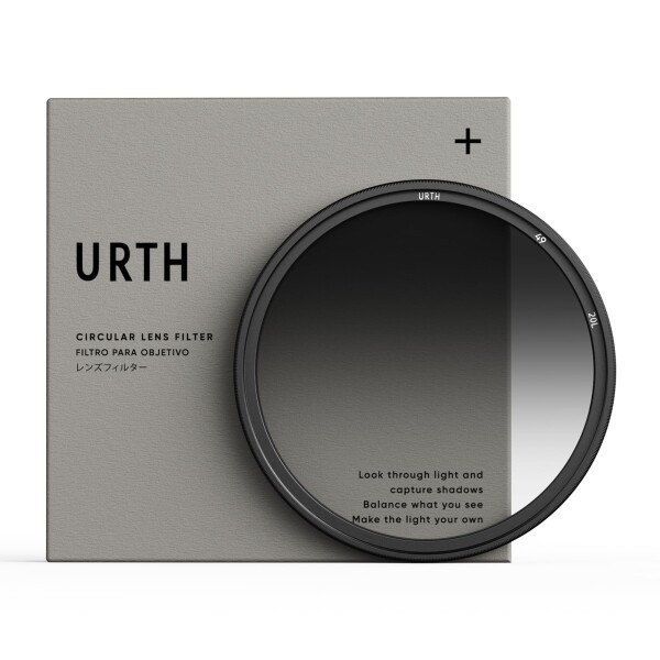 Urth 49mm ソフトグラデーション ND8 レンズフィルター(プラス+)