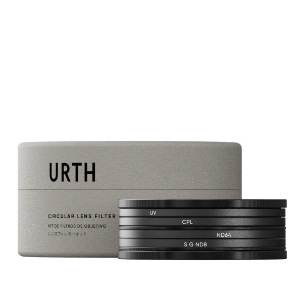 Urth 43mm UV, 偏光 (CPL), ND64, ソフトグラデーションND8 レンズ