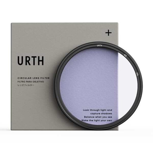 Urth 40.5mm ニュートラル夜用 レンズフィルター(プラス+)