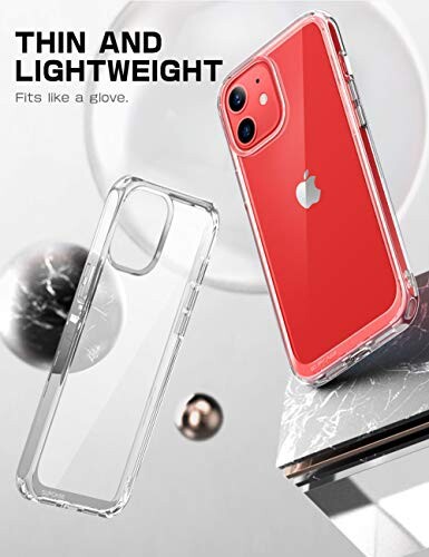 SUPCASE iPhone 12 Mini ケース 5.4インチ 2020 背面クリア