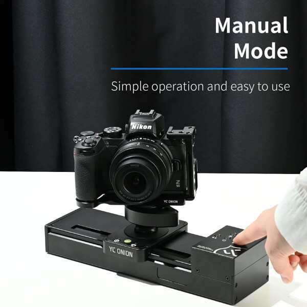 YC Onion電動カメラスライダー26cmアプリコントロール付き、YC