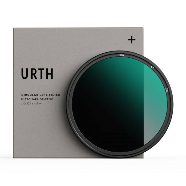 Urth 67mm ND4 (2ストップ) 可変NDレンズフィルター(プラス+)