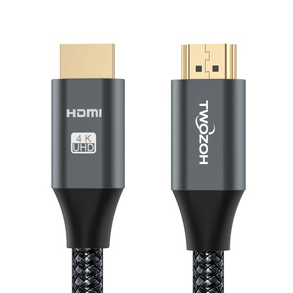 HDMIケーブル 0.3M Twozoh HDMI 2.0 規格 4K UHD @60Hz対応 4K 2160p