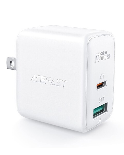 ACEFAST 充電器 type-c PD USB-C×USB A 2ポート 合計32W usbc 急速充電