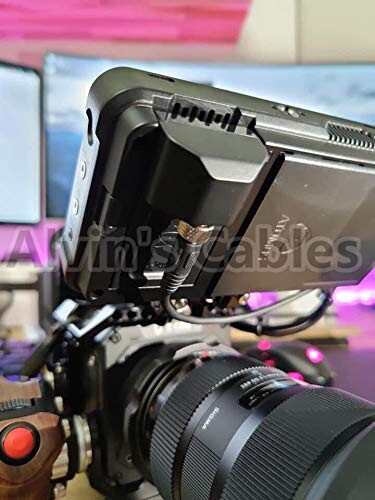 Alvin's Cables Atomos Shinobi Ninja V モニター および Z CAM E2-S6 E2-F6 E2-F8 用の Z CAM E2 フラッグシップ 回転式 直角 2 Pin to 