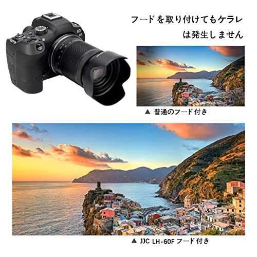 JJC EW-60F 可逆式 レンズフード Canon R7 / R10 + RF-S 18-150mm F3.5-6.3 IS STM u0026  Canon EF-M 18-150mm F3.5-6.3 IS STM レンズに対応の通販はau PAY マーケット - アッシュカラー | au  PAY マーケット－通販サイト