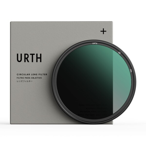 Urth 62mm ND4 (2ストップ) 可変NDレンズフィルター(プラス+)