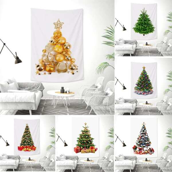クリスマス飾り物 クリスマス ツリー 壁掛け 装飾布 背景布 壁飾り 多