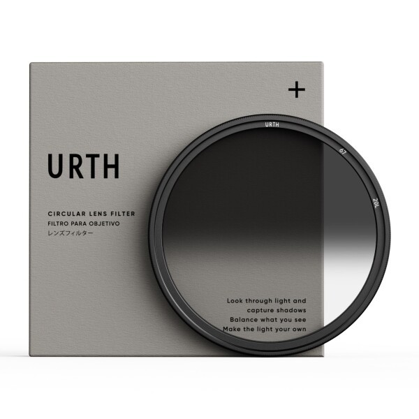 Urth 67mm ハードグラデーション ND8 レンズフィルター(プラス