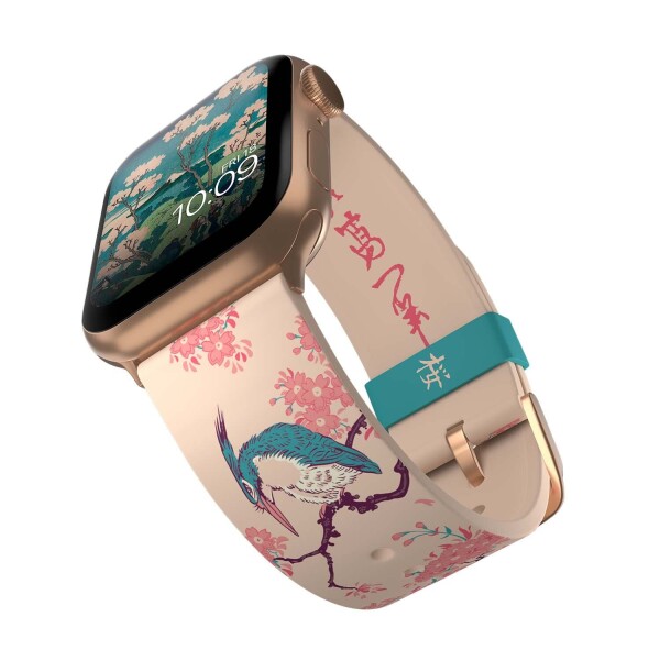 MobyFox 桜 桜 Apple watch ダンス楽隊、スマートウォッチ 取り替えっこ 胴締め、アップルウォッチ 続きものに相応う 大きさ 38粍 40粍 41粍 42粍 44粍 45粍 互換性のない アダプタ、工芸家からのインスピレー