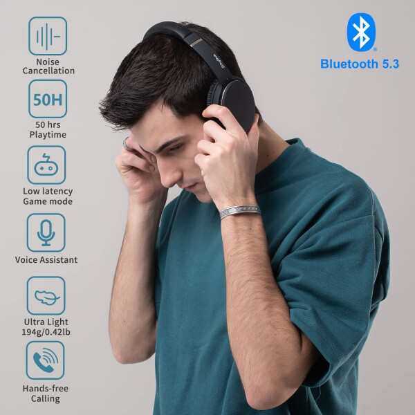 Srhythm NC25 ワイヤレスヘッドホン ノイズキャンセリング Bluetooth