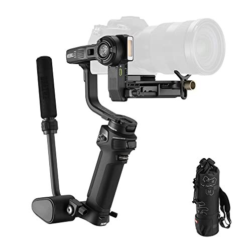 (公式旗艦店) ZHIYUN Weebill 3S COMBO 3軸ジンバルスタビライザー、ミラーレス＆DSLRカメラ適用、内蔵ライトとOLED液晶画面、PD高速充電