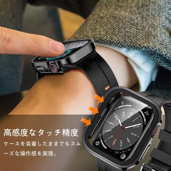 AMAPC for Apple Watch ケース Apple Watch Ultra 2/Apple Watch Ultra ケース 対応  IP68完全防水 バンド 水泳・スポーツ専用 防水ケースの通販はau PAY マーケット - アッシュカラー | au PAY マーケット－通販サイト