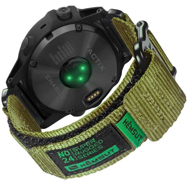 GARMIN ガーミンベルト 22MMナイロンスポーツバンド Garmin Fenix 7 Solar / Fenix 7 Sapphire Solar / EPIX 2 / Fenix 5 / Fenix 5 Plus / Instinct / MARQ Expedition / Athlete / Driverなどに対応 アップグレードされたコネクの通販は