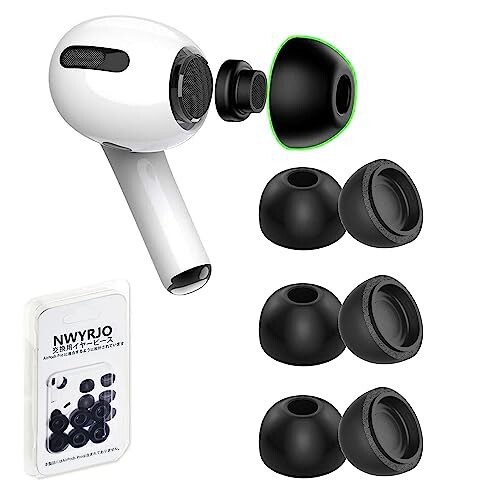 NWYRJO AirPods Pro イヤーピース 第1 & 第2世代 対応 交換用 イヤー 