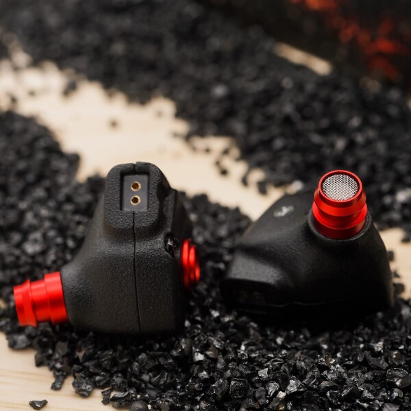 HiFiGo DUNU Titan S インイヤーモニター、11mm ダイナミックドライバー HiFi IEMs イヤフォン パワフルサウンド付き (Black)_2