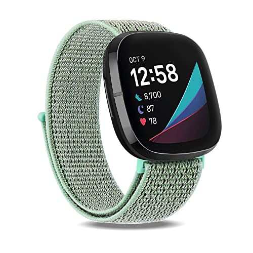 MosFoil) Fitbit Versa 3 /Fitbit Sense 対応 バンド 交換ベルト ベルクロデザイン サイズ調節可能 編組バンド  ナイロン製 弾力性 柔らかく快適 マジックテープ 肌にやさしい 軽量 コンパチブル Fitの通販はau PAY マーケット - アッシュカラー |  au PAY マーケット－通販 ...