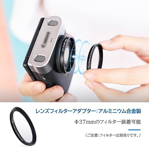 JJC レンズフィルターアダプター レンズキャップ キット キャノン Canon PowerShot V10 PSV10 カメラ適用 レンズ保護 防塵  キズ防止 携帯の通販はau PAY マーケット - アッシュカラー | au PAY マーケット－通販サイト