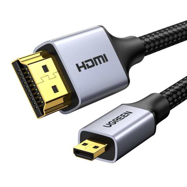 UGREEN マイクロhdmiケーブル hdmi Micro hdmi 変換 双方向伝送 高耐久